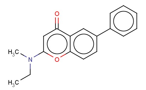 2-(ETILMETILAMMINO)-6-FENILCROMONE [ITALIAN]